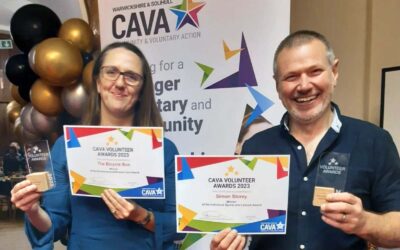 Double Winners at CAVA Volunteer Awards